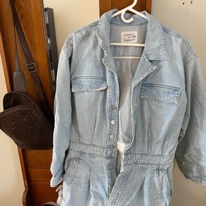 Citizens of Humanity Gema Cargo Jumpsuit Coverall in Crane